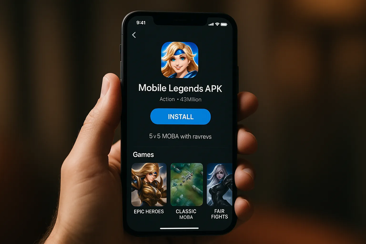 تحميل Mobile Legends APK - اختيار الأبطال وبناء فريق متوازن