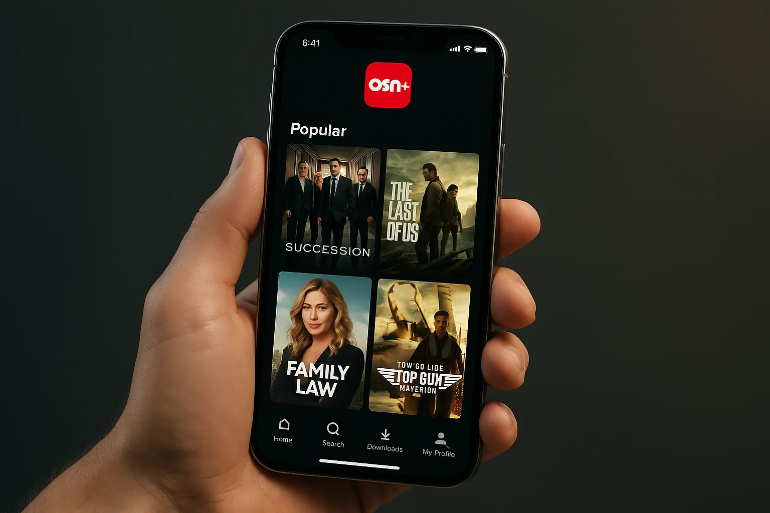 تحميل OSN+ APK للأندرويد - مكتبة أفلام ومسلسلات عربية وأجنبية